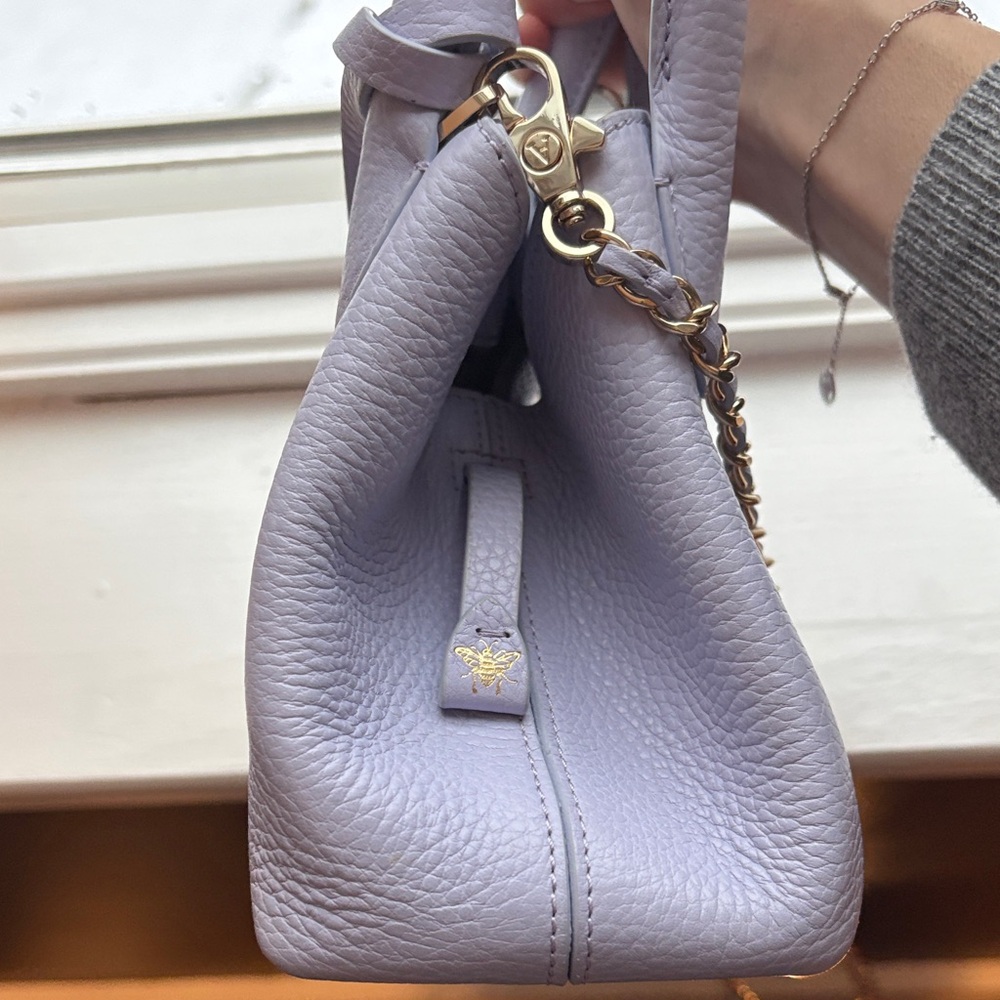 Aspinal of London lavender shoulder bag - Picture 6 of 7